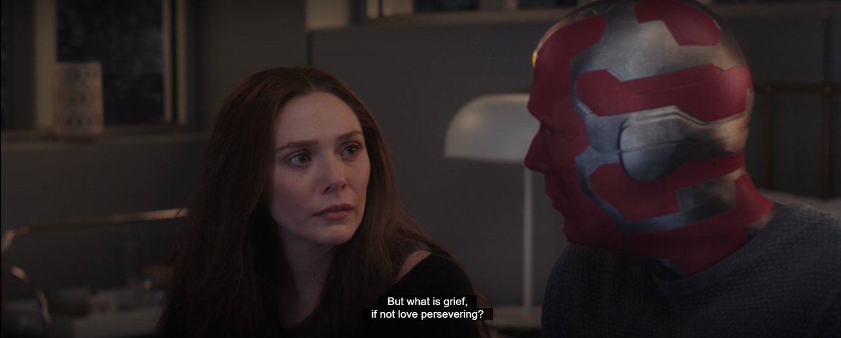 JukeMaximoff's tweet photo. SPOILER FOR VISION QUEST
-
-
-
-
-
-
THIS SHOW IS GONNA KILL ME OFF!
GRIEF IS JUST LOVE PERSEVERING! #VisionQuest https://t.co/kjTnGnDb3u
