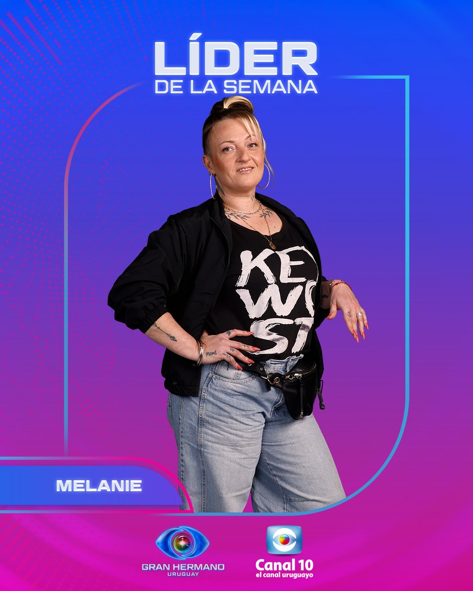 GranHermano_Uy's tweet photo. 🏆🔥 ¡TENEMOS LÍDER! MELANIE SE CONVIERTE EN LA LÍDER DE ESTA SEMANA Y SE QUEDA CON TODOS LOS BENEFICIOS DEL LIDERAZGO. 👀🏠 
#GranHermanoUY https://t.co/JcXJgJ3NWT
