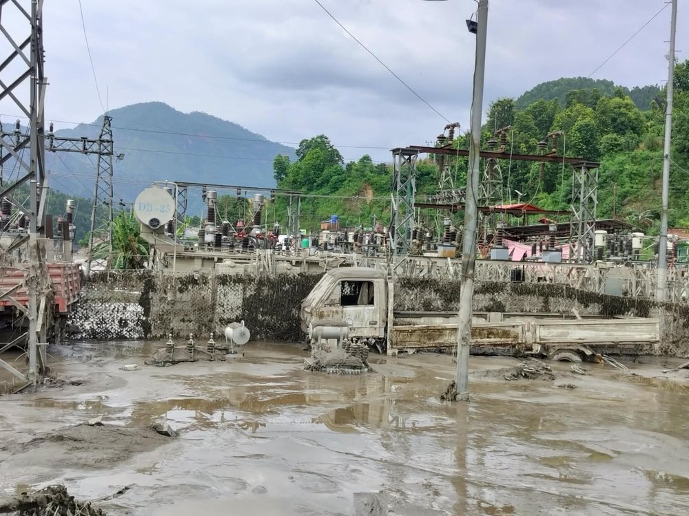 AnupKaphle's tweet photo. Nepal bet its future on its rivers. Recent floods show the risk.

Deep reporting by @subeksha on how recent natural disasters have exposed how a rush to build hydropower is outpacing safety, oversight, and the changing Himalayas

For Kantipur One premium readers, this week’s exclusive reporting in both Nepali and English: 

https://t.co/uKEDrUUjPI