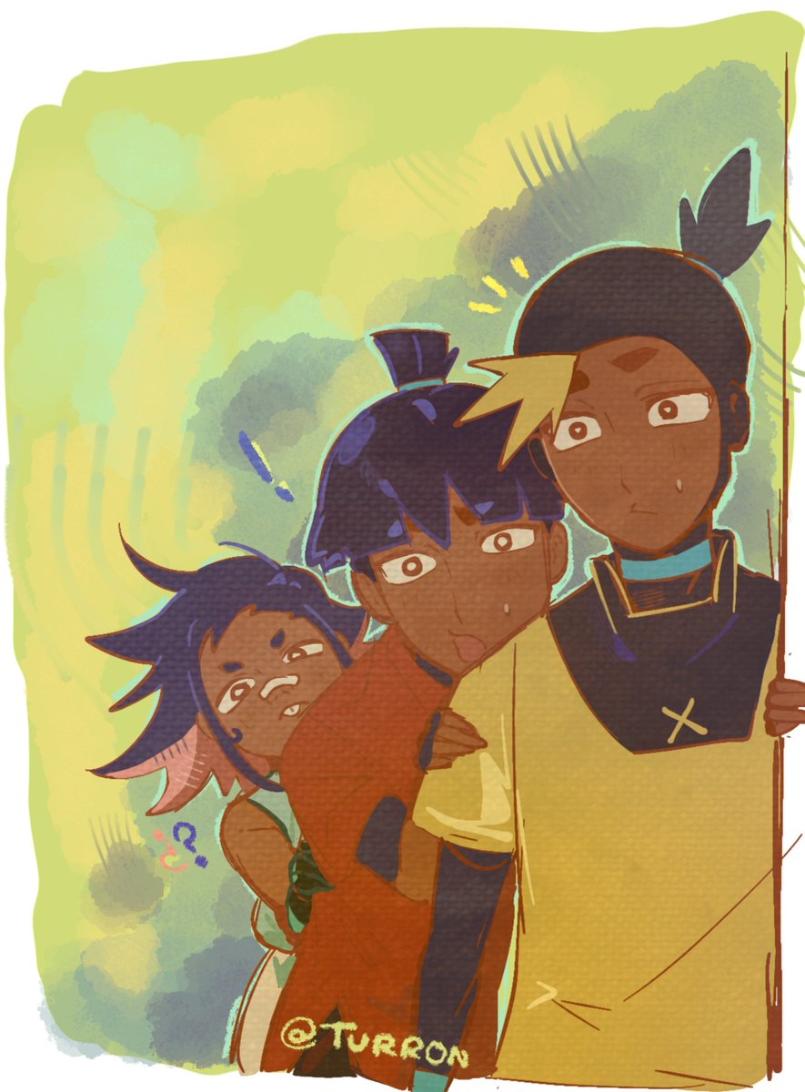 Lu_art12yD's tweet photo. Son unos chismosos son los primeritos en ver qué pasa 
#electroandesfanart #electroandes https://t.co/iDuFLT2orp