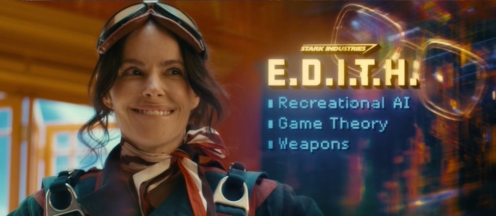 starkstille's tweet photo. E.D.I.T.H. being fun and energetic because Tony created her for Peter... my heart!!!!! 😭 #VisionQuest https://t.co/CE5JvpD8XB
