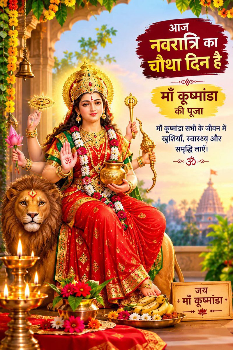 rashmi_09999's tweet photo. 🕉️🌿🌺🌿🌺🌿🌺🌿🕉️
‼️🙏जय माता दी🙏‼️
‼️🙏 जय श्री राम 🙏‼️
‼️🙏हर हर महादेव🙏‼️
‼️🙏जय गौरीशंकर 🙏‼️
‼️🙏 जय श्री गणेश🙏‼️
‼️🙏जय मां कुष्मांडा🙏‼️ 
          🌺👣माँ👣🌺
🌺#ॐ_गणेशाय_नमः🌺
🌺#शुभ_बुधवार🌺
🌺#शुभ_नवरात्रि🌺
🌺#शुभ_प्रभात🌺
#सनातन_धर्म_ही_सर्वश्रेष्ठ_है🚩 https://t.co/ujq4MgJayI