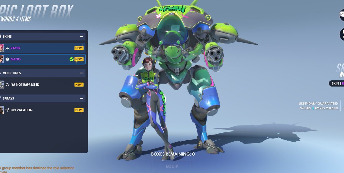 pachiweaver's tweet photo. i just pulled gold in my lootbox oh my goodness https://t.co/QCHQaK6Dc0