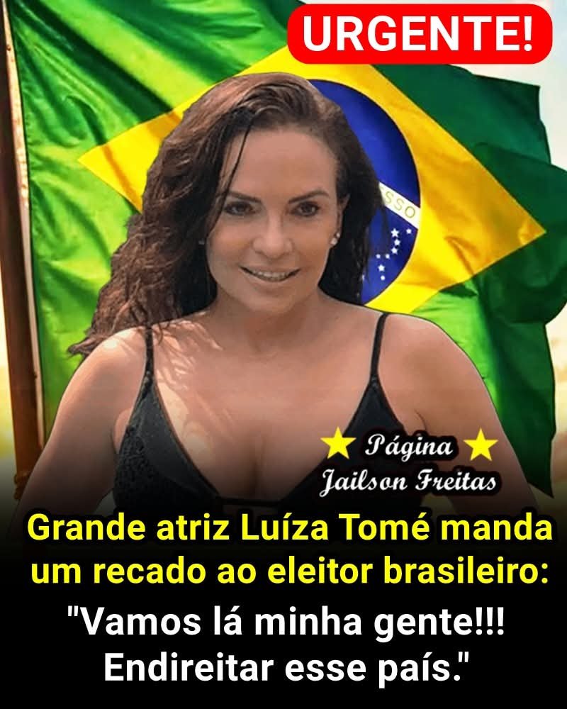 Joaquim_Kinkas's tweet photo. Atriz Luíza Tomé não fica em cima do muro e manda um recado ao eleit0r brasileiro!
Atriz Luiza Tomé, é uma Dama e,   é linda, e está de parabéns em escolher do lado certo,  vamos de Flávio 22💚💙💚💛💙🇧🇷 https://t.co/wKiAsbGGXt