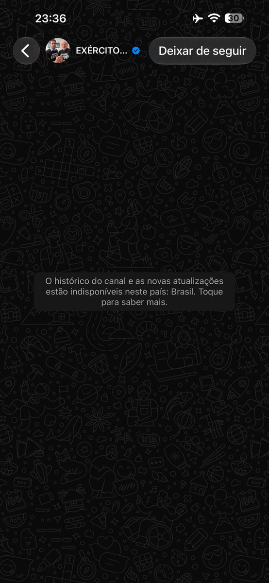 carololivac's tweet photo. 🚨URGENTE! Canal EXÉRCITO DO LULA acaba de ser DERRUBADO. Façam muito barulho! https://t.co/EjYkPFhBy7