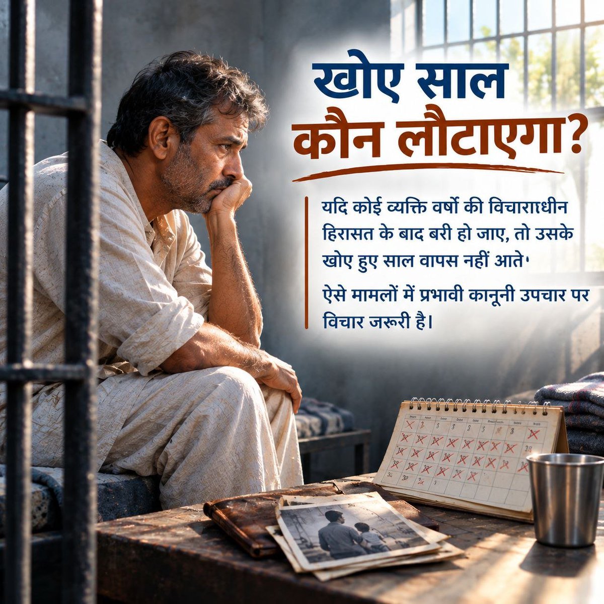 rkumarjha108's tweet photo. @YssSpeaks Justice delayed is justice denied. Denying fundamental rights undermines the core of our judicial system. Every citizen has the right to a fair legal process! ⚖️
Justice For Bapuji
#RightToBail #HumanRights #JusticeDelayed https://t.co/9fddeocUFT
