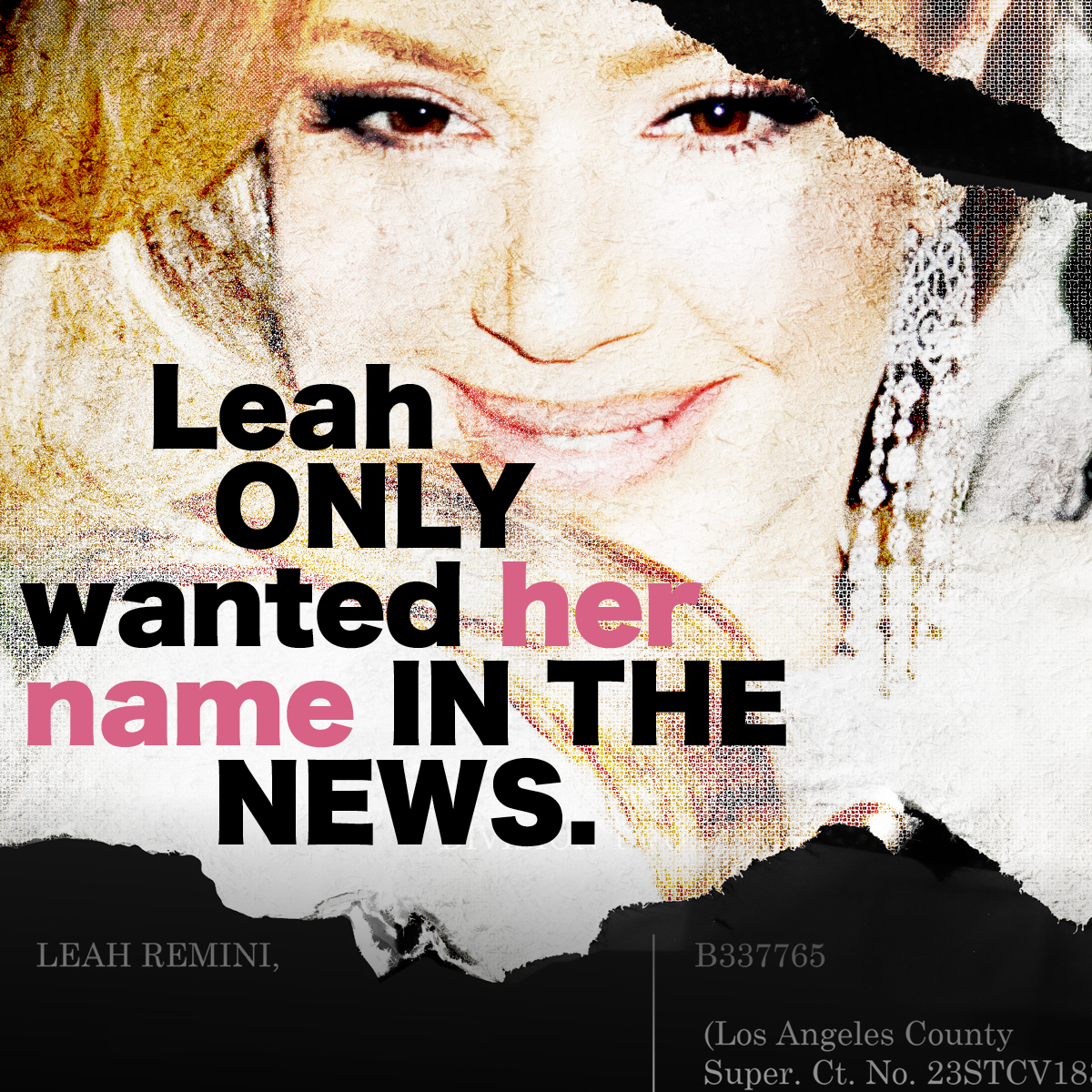 standmonitor's tweet photo. A court ruled that it’s fair to say that Leah Remini only wanted her name in the news. She sued to try to stop us from saying it—and lost. 

It was an expensive lesson—and the ultimate humiliation. @LeahRemini https://t.co/xFH0JguYUh
