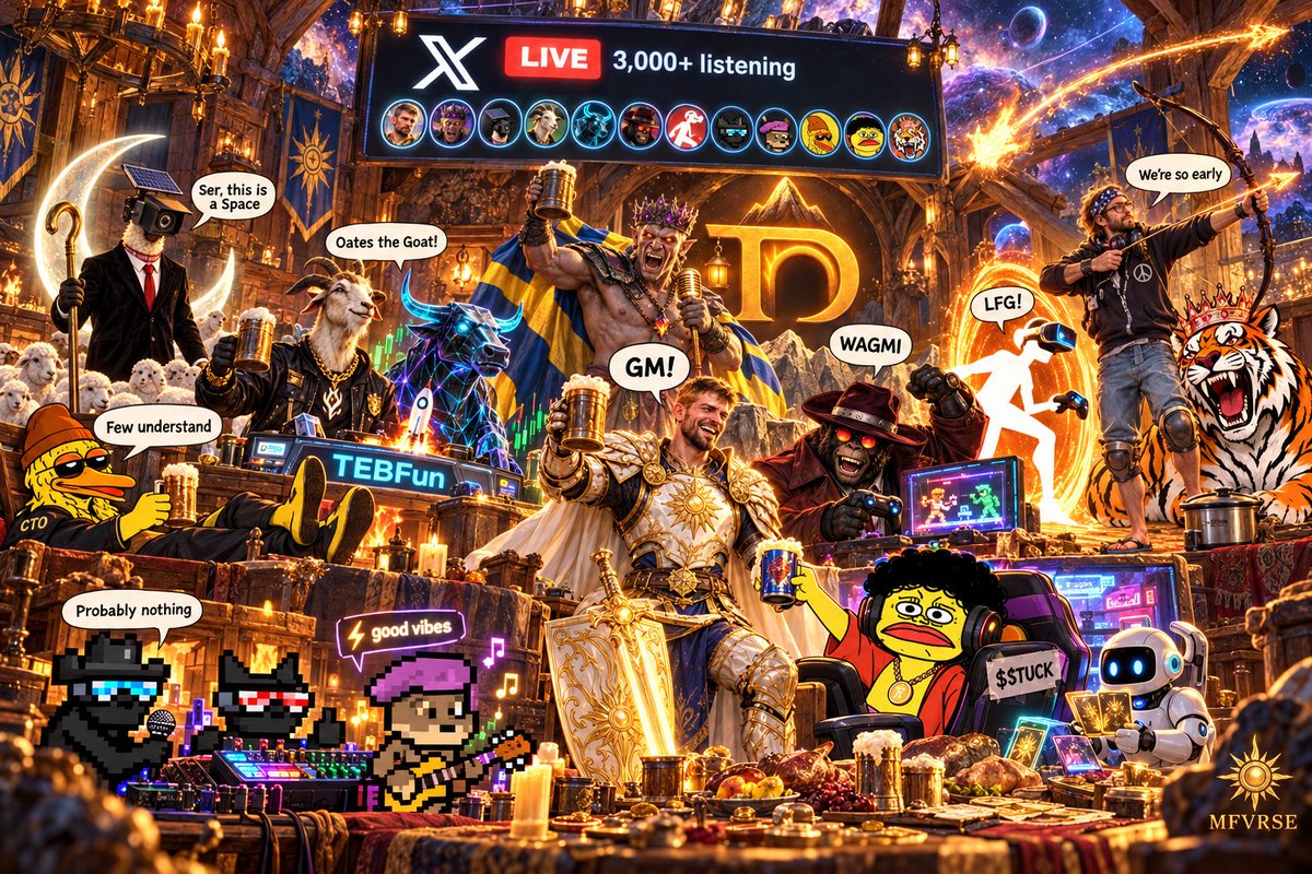 curranimus's tweet photo. Folks who have helped me grow and build in crypto, over the last 3+ years, with a few new influences:
@Michael_Musk11 and the flock
@MoonCall a younger GOAT,  snag with TA and influence
@_thekonrad $STUCK and a killer dev
@mikey2246 founder of https://t.co/mJlYxNeWpE and a huge reason why I am so driven
@TrollKingTD and @TrollsDenX the whole group (Incredibly inviting, down to earth, encouraging, salt of the earth kind of people) and maybe the first trolls in our universe!
@51THEOG my buddy and CTO Legend
@BARSdev the whole group (their deving is insane in my realms, huge talent!)
@steppafnf the whole group (huge connections and outreach, same kinds of visions and experience in the field I'm growing in, AI, game development)
@doginaldogs the whole group (incredibly welcoming, TCG influencing and all around great folks, Web, BB, Shield, Icy, Bark and Flame among many others)

Y'all have been instrumental in my understanding and execution of my crypto ventures and experience. I have learned a lot of what to do, what not to do and who to listen to. The good, the bad, the ugly and the indifferent. It comes down to being passionate about a project, seeing a bigger picture to influence others with a passion/perserverance/pain/presence/partnership. We are all influencing in our own ways and in our own language. We hit up each others spaces give, support each other and give each other hell, high fives, GMs and GNs, we go out on a limb to compete with each other pushing each other further than where we have gone and where we are in that moment. The space is beautiful, I see it with more potential and untapped resources more now than ever and a whole world that DEFIs the odds. Love all of you as a whole and as individuals. Appreciate y'all more than you know! 

https://t.co/o5JXLh1Jfr is built on the shoulders of these giants. Take note. 

I don't care who does or doesn't get along. Among other major communities y'all make up the web3 space. Take a minute and be thankful, be grateful and be humble. Would love to see yall in my Universe and even more so, a huge mega... no ultra... no Ultimate space where we get everyone together and have so many folks we need 3 spaces just to run 1 Ultimate space. Get noticed on X at a new level. Would love to see yall open to it! 24 hour space with projects, including and outside of the names and groups mentioned. All in on space together! Shilling, sharing and creating as the Web3 conglomerate we already are!
