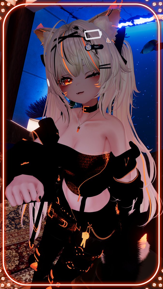 nyahinian's tweet photo. Hey nice job!

#VRChat #Airi3d #booth https://t.co/xqDXu7Ogrr