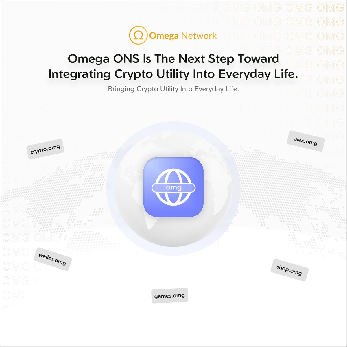 omega_net_x's tweet photo. OMEGA NAMING SYSTEM IS COMING SOON

The next step toward making blockchain technology more accessible is on the horizon.

Omega Naming System (ONS) is coming soon to expand how users and businesses connect with the Omega ecosystem through the OV-20 blockchain.

With ONS, you will be able to register a personalized .omg domain, creating a simple and memorable identity for your wallet or establishing a digital identity for your business within the Omega ecosystem. Instead of relying entirely on long, complex wallet addresses, a recognizable domain can make your blockchain identity easier to remember and share.

But ONS goes beyond wallet identity.

With the upcoming dApp browsing service, the @omega_net_x community will be able to discover and access businesses through their registered domains, opening new possibilities for businesses to establish their presence and connect with users across the ecosystem.

From simplifying wallet identities to creating new opportunities for business integration and decentralized discovery, ONS is another step toward bringing blockchain utility into everyday life.

The goal is to make the Omega ecosystem more accessible, connected, and useful for everyone.

Omega ONS. 

Your identity, 
your business, 
your gateway to the Omega ecosystem.

#omeganetwork