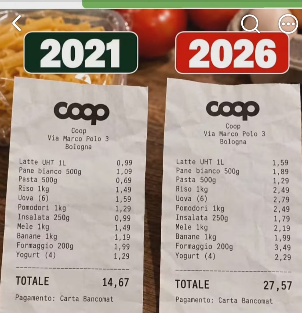 gladiatoremassi's tweet photo. Dopo Conte c'è stato un disastro. I fatti sono questi e non ascoltate ai donzelletti che, arrivano dalla Francia per fare spesa in Italia https://t.co/Zwio8wCHEX
