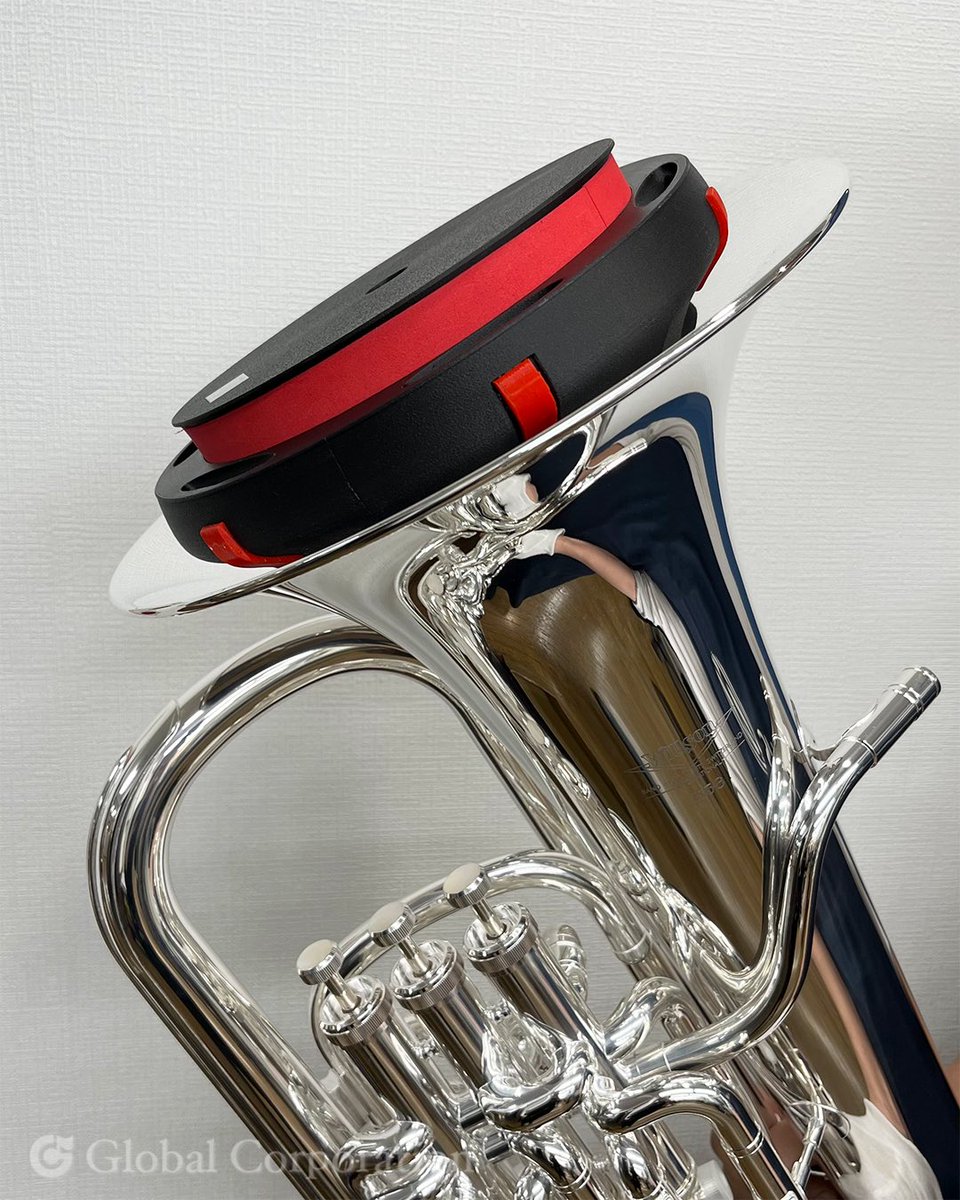 global__info's tweet photo. ◆新商品案内／A Mute ユーフォニアム用プラクティスミュート◆

話題沸騰中のA mute (アーミュート)・ユーフォニアム用プラクティスミュートが新発売！ 
とてもコンパクトで、自然な吹奏感ながら高いミュート効果を実現しています！！

 #global #ユーフォニアム #euphonium #ミュート #amute https://t.co/xc6GALMo81