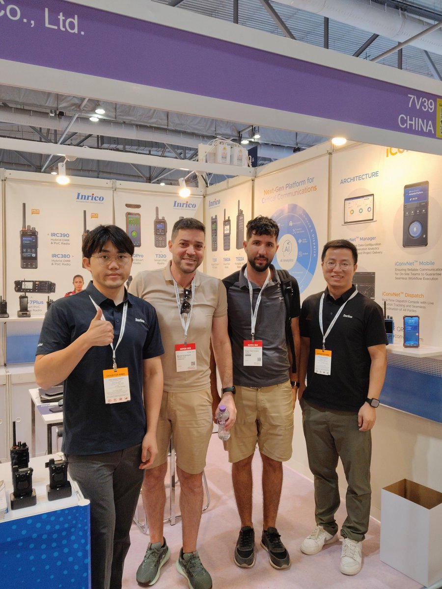 InricoSolutions's tweet photo. #GlobalSourcesConsumerElectronics 2026 has come to a close. Thanks to everyone who connected with Inrico and shared their perspectives on communication.

Next stop: #PMRExpo 2026!

📅 Nov 24–26 | ��� Stand B-019, Cologne
🌐 https://t.co/nFGGQGvfvv

#Inrico #CriticalCommunications https://t.co/IXlQVQleSi
