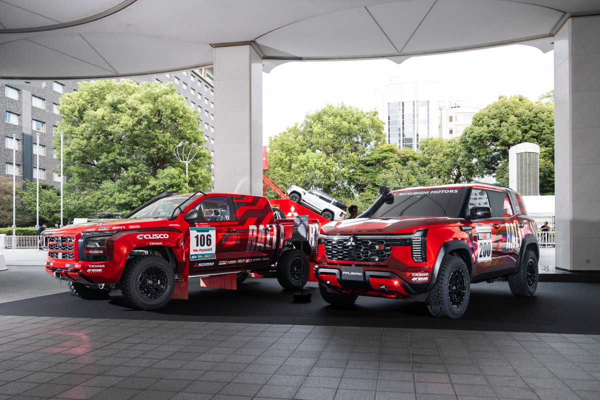 bestcarmagazine's tweet photo. 三菱、最強へ復活の狼煙！　AXCRの次に狙うのは新型パジェロでのダカール復帰か!?

https://t.co/7EWultwrva https://t.co/xgl5KRqgGb
