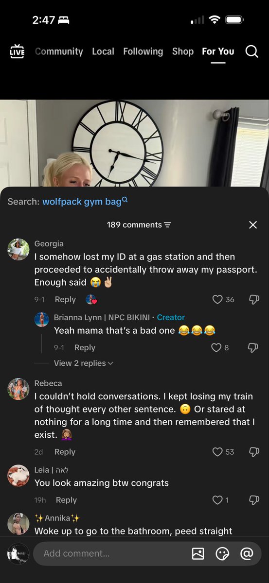 cndypaws's tweet photo. the comments i'm going insane, "prep brain" and it's literally just losing cognitive function because they're malnourished https://t.co/WPKmSAg1bW