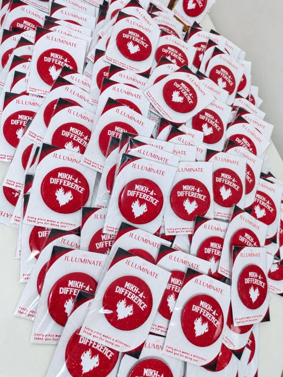 1008pixels's tweet photo. One of our first big projects and one to remember ♥️🤍

400 button pins made for ILLUMINATE: A Community Mental Wellness Initiative by 
@BiniMikhaOFC

Grateful that 1008 PIXELS got to create a small part of something so meaningful.

#1008Pixels #TenOhEightPixels #Illuminate2026 #buttonpins