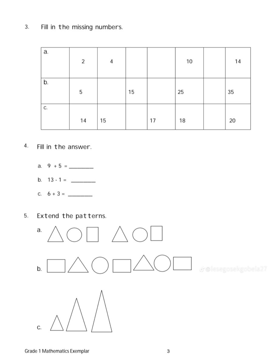 KhananiShingan1's tweet photo. ohh no I get why they fail 🙆🏾‍♀️🙆🏾‍♀️isn’t this kinda too difficult for Grade 1s? https://t.co/BmmfEpBWMj