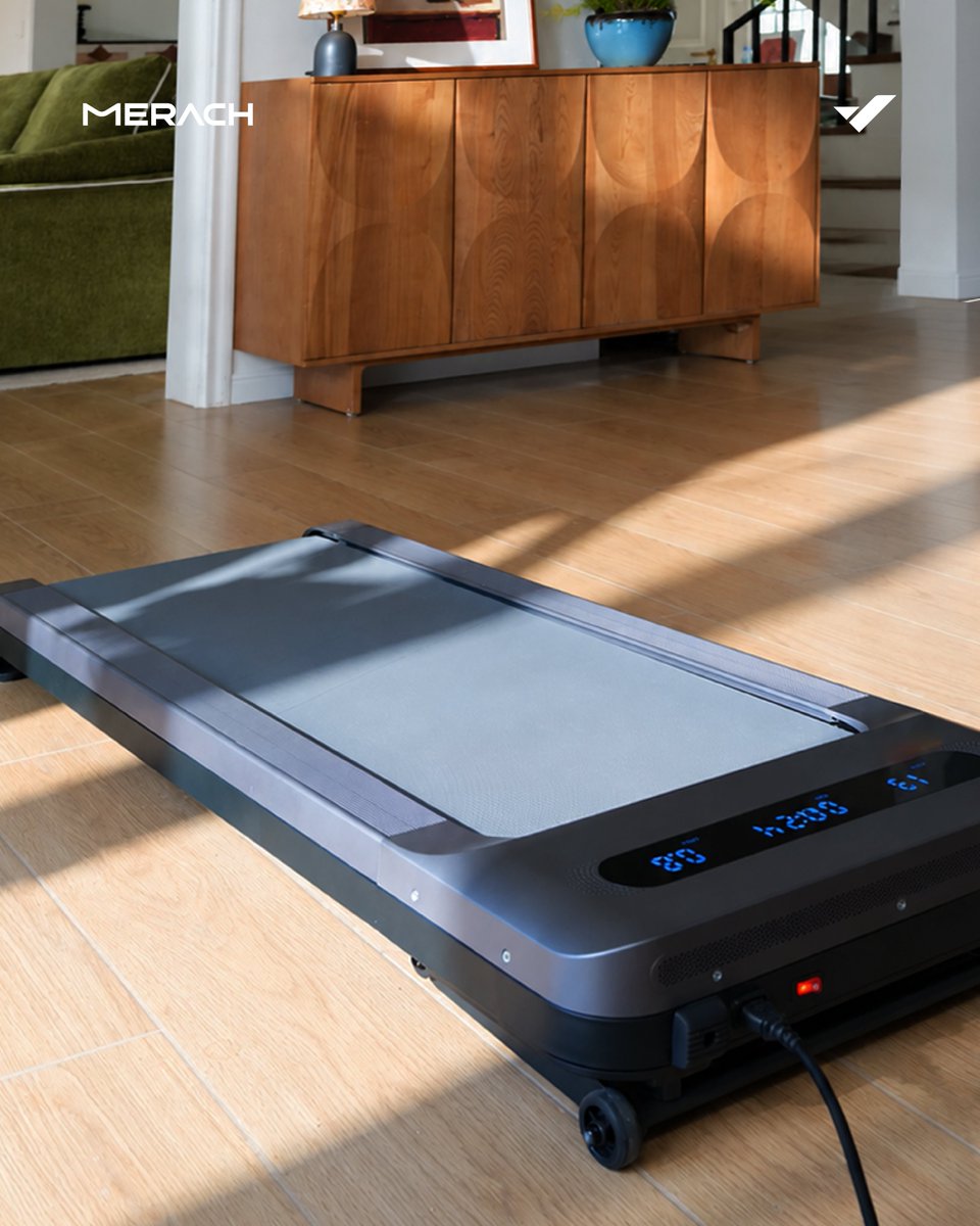 Merachfit's tweet photo. A walking pad you'll actually want to keep walking on. ✨ When the design look clean and refined, working out becomes more easier.  
🛒 https://t.co/bc8VXobjkW

#Merach #UltraWalkW60 #WalkingPad #HomeFitness #IndoorWorkout #InclineWalking #FitnessMotivation #HomeGym #merachW60 https://t.co/CLfUK0ESIq
