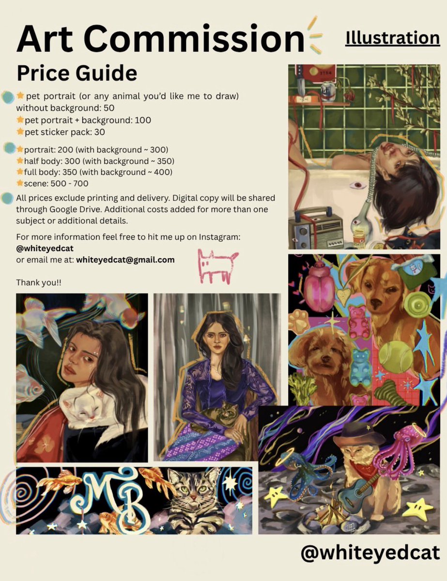 whiteyedcat's tweet photo. hi i’m a digital illustrator and im looking to fill 3 commission slots for November!! 

hit me up if you’re interested!!! 🧚‍♀️✨✨ https://t.co/4dMkHNj331