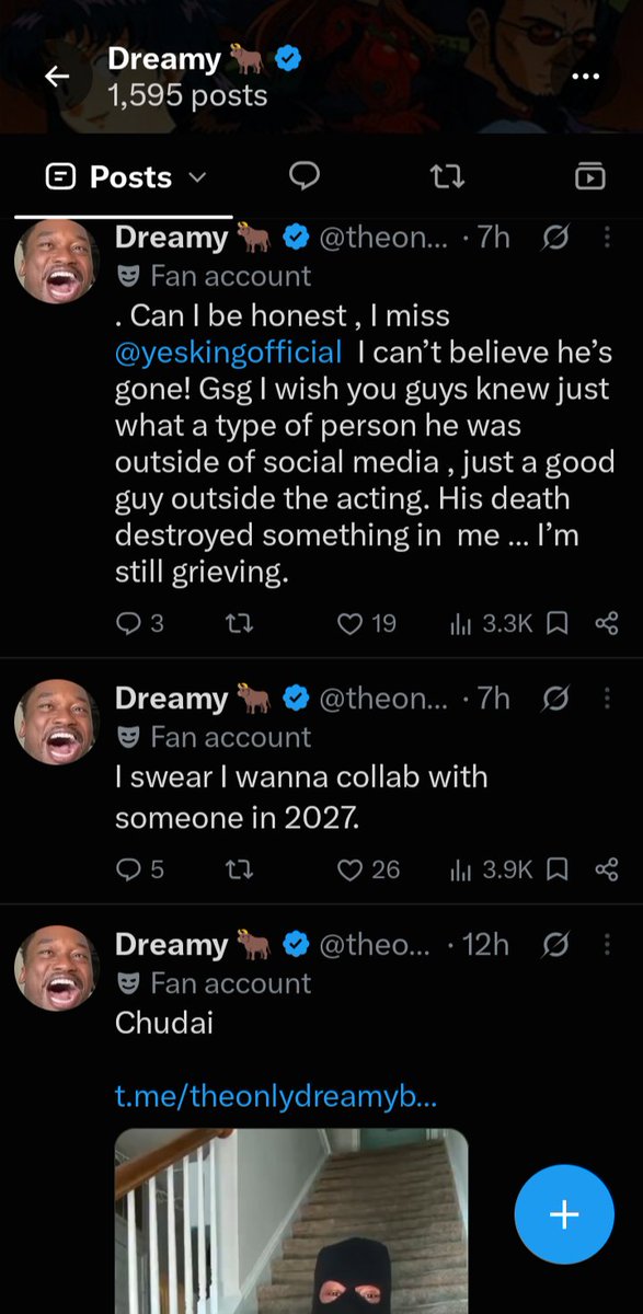 GeneralFrud's tweet photo. Dreamybull wants to collab with someone.Would you @therealdukecage like to collab with dreamybull? https://t.co/nikDpCRgRK
