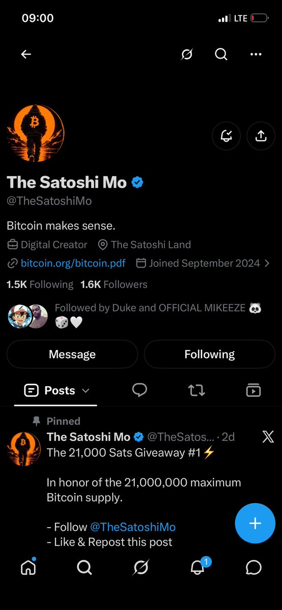 whity011's tweet photo. @TheSatoshiMo Following with hope and believe https://t.co/oR2hr4spPQ