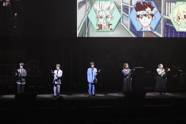 animatetimes's tweet photo. 『Dr.STONE』フィナーレイベント「STONE FES.2026」夜の部の公式レポートが到着！

#小林裕介 さんらメインキャスト、主題歌アーティストが集結（写真9枚）

#STONEFES #DrSTONE

https://t.co/1TBlbKNwOf https://t.co/gxdVKIAxby