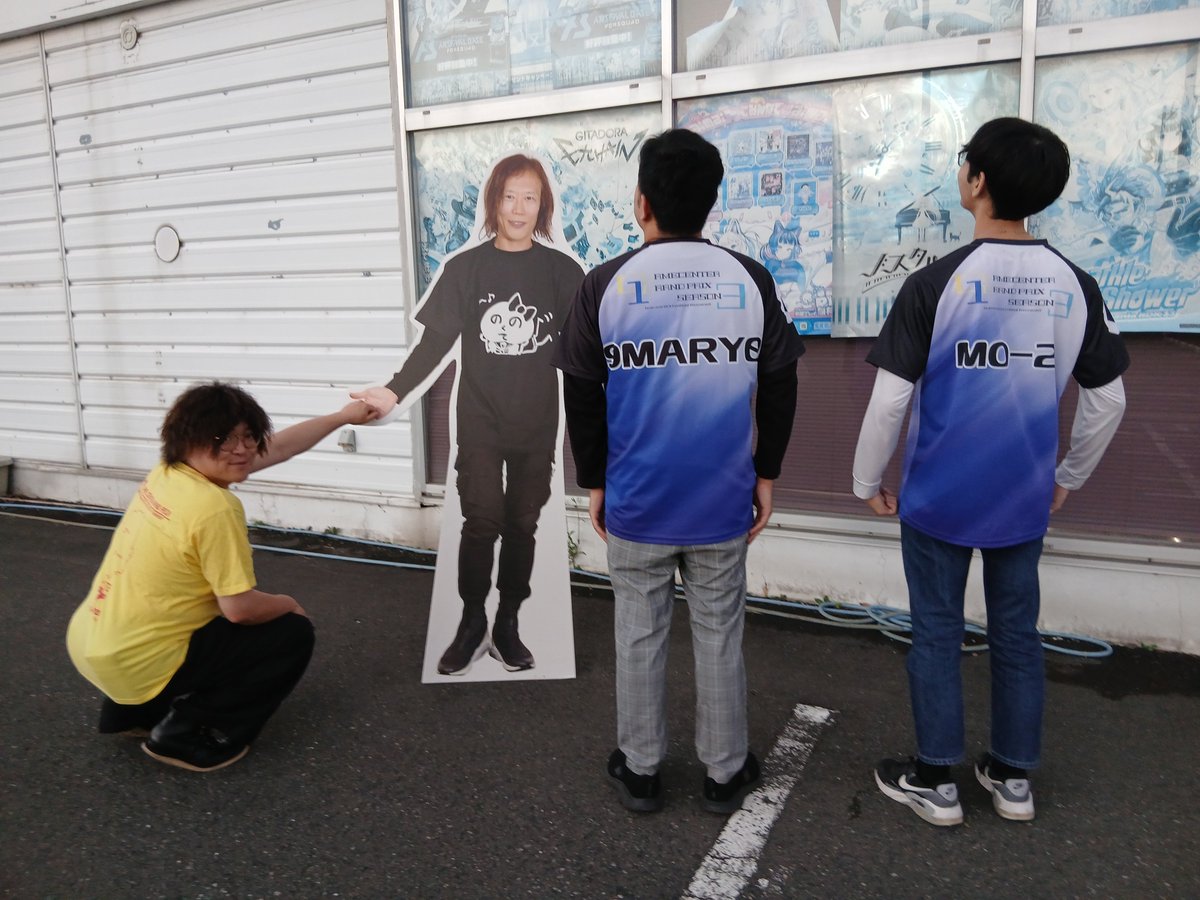 technotectec's tweet photo. 【谷口杯新旧TeamテクノワールドMANs来襲】テクノワールド戦士達が駆け付けてくれました。 https://t.co/nMaD4toNe8