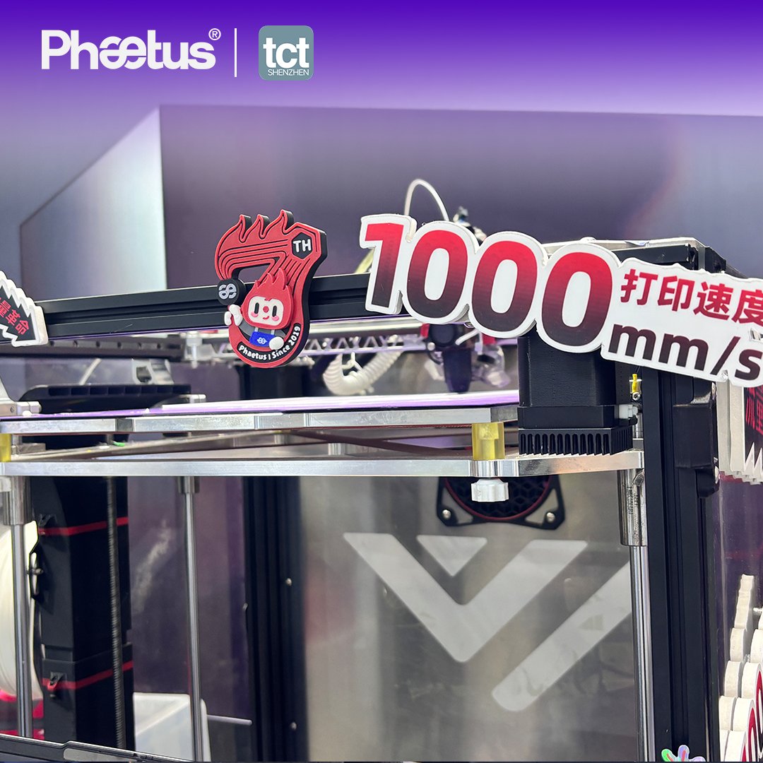 phaetus3D's tweet photo. 🔥 Day 1 at TCT Shenzhen！

✨ The Phaetus new product debut is officially underway! Get your first look at the new U1 High-Flow Hotend and discover new possibilities for high-speed 3D printing. 🚀
📍 Find us at Booth J55.
Stop by, check out our latest innovation, and meet the Phaetus team. We’re waiting for you!
See you there! 👋
#tctshenzhen #3DPrinting #phaetus #Liber