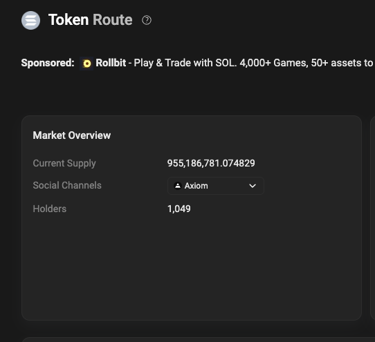 AnchorRoute's tweet photo. @LarpcheckBot2 @RisKrypto @Pumpfun @fomo Supply is definitely burning so idk what this bot is on about lol https://t.co/7TX7cmVqi0