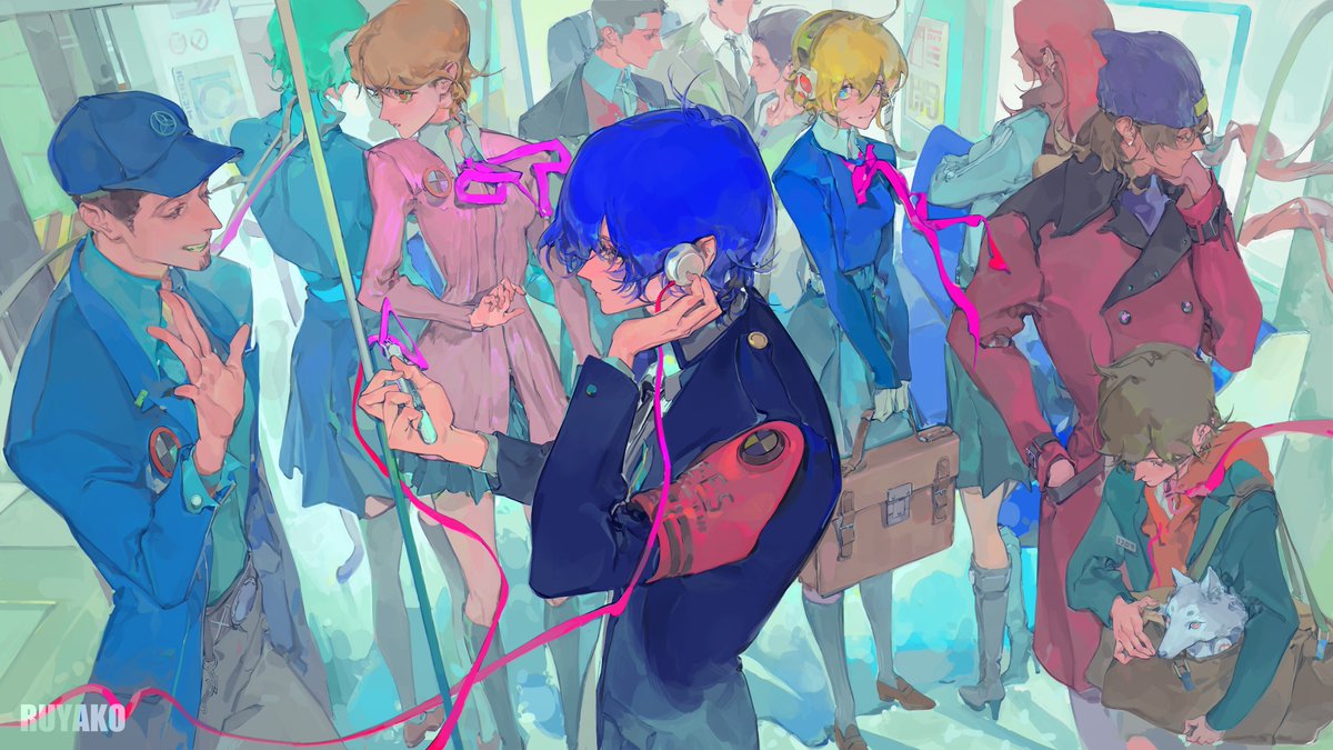 RUYAKO_'s tweet photo. 哪天在某處再會
#Persona3 #ペルソナ3 https://t.co/AJ164gHIpi