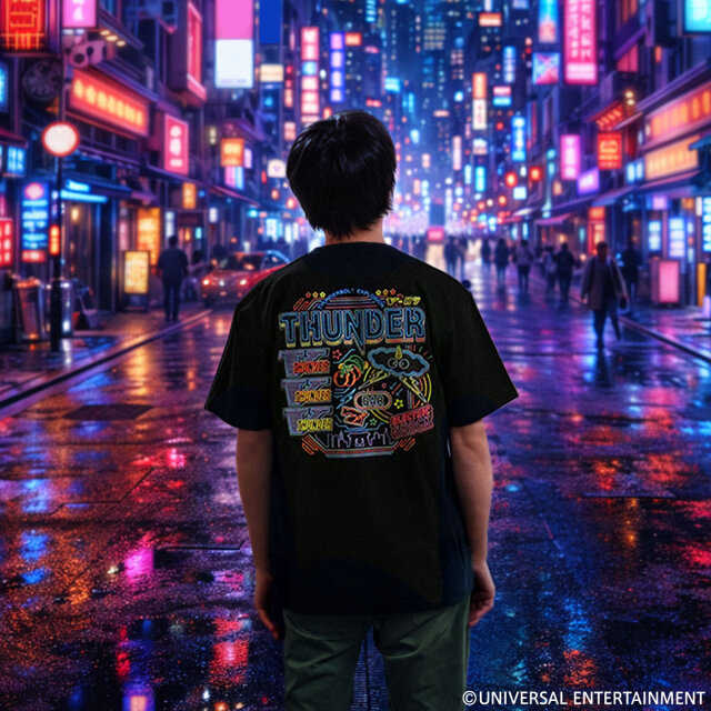 UNIMARKET_777's tweet photo. 【増産】
サンダーVのネオン×サイバーパンク風Tシャツが増産決定🌩🌩🌩

https://t.co/aNbUJvOLTn

発送は10月下旬予定です https://t.co/tFk5EvK0kK
