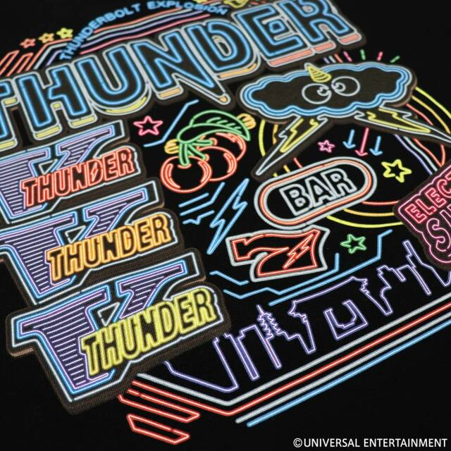 UNIMARKET_777's tweet photo. 【増産】
サンダーVのネオン×サイバーパンク風Tシャツが増産決定🌩🌩🌩

https://t.co/aNbUJvOLTn

発送は10月下旬予定です https://t.co/tFk5EvK0kK