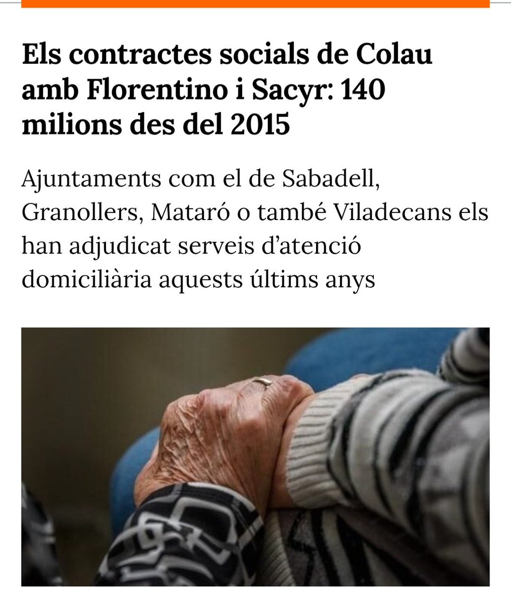 NoEsPotCat's tweet photo. La nostra Frau Colau és una mentidera compulsiva de campionat! Quan va accedir a l'alcaldia BCN va prometre remunicipalitzar els serveis públics, entre ells l'atenció domiciliària, i com sempre, no va fer res de res. Bé, si. Va regalar més de 140M€ al Florentino Pérez #NOESPOT https://t.co/ggMXxcihIn