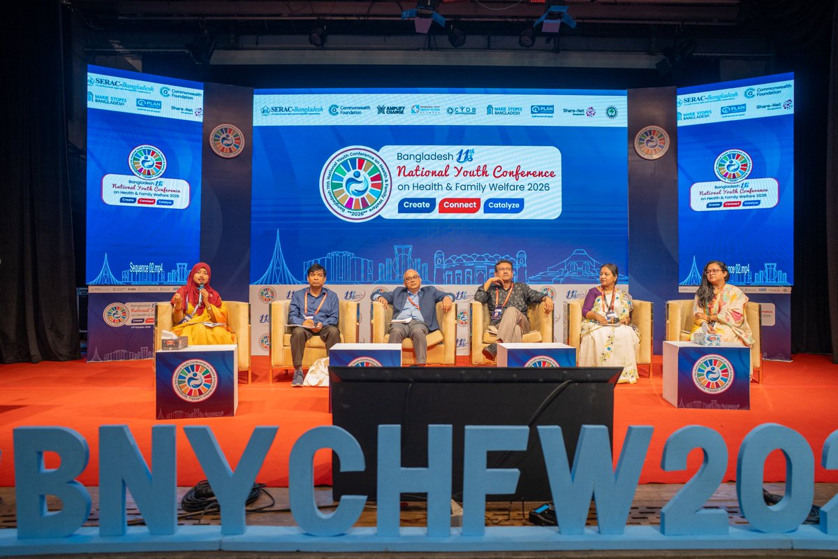 serac_bd's tweet photo. Our Health, Our Rights: Making Youth-Friendly Care a Realityโ
#BNYCHFW2026 #SERAC_Bangladesh #CommonwealthFoundation #Amplify_Change #BYHAN #CYOB #PlanInternationalBangladesh #MarieStopesBangladesh #ShareNetBD #YCCJ #YouthLeadership #YouthVoices #HealthAndFamilyWelfare https://t.co/iRqJI8bA7n