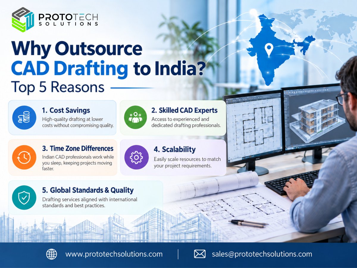 ProtoTechSoln's tweet photo. 𝐋𝐨𝐨𝐤𝐢𝐧𝐠 𝐟𝐨𝐫 𝐚 𝐫𝐞𝐥𝐢𝐚𝐛𝐥𝐞 𝐂𝐀𝐃 𝐝𝐫𝐚𝐟𝐭𝐢𝐧𝐠 𝐨𝐮𝐭𝐬𝐨𝐮𝐫𝐜𝐢𝐧𝐠 𝐩𝐚𝐫𝐭𝐧𝐞𝐫 𝐢𝐧 𝐈𝐧𝐝𝐢𝐚? Let's explore how we can support your next project. https://t.co/B4k656oLTk

#CADOutsourcing #CADDrafting #CADDesign #India https://t.co/KmCPx8qjgF