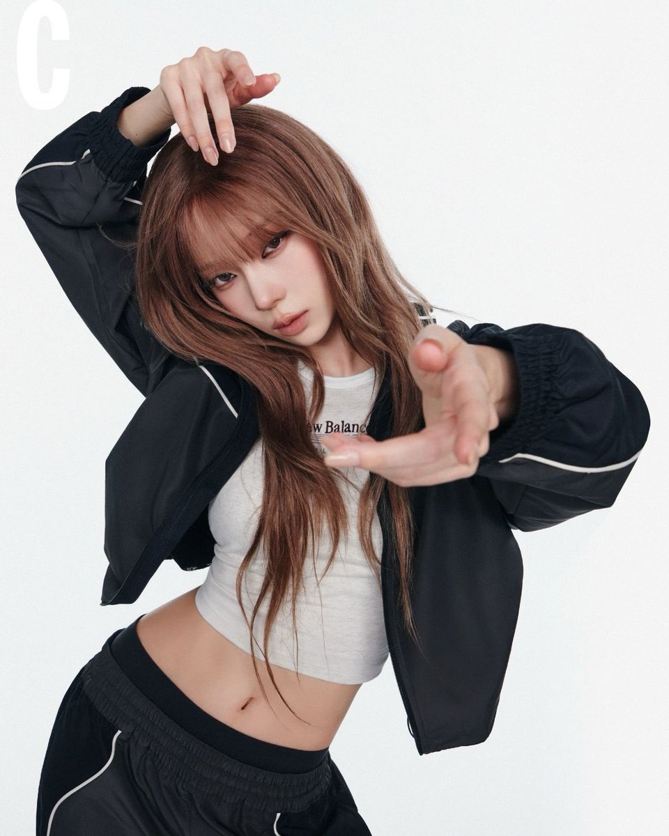 wntrult's tweet photo. aespa WINTER in new pictures for New Balance 983 from Cosmopolitan Hong Kong. https://t.co/2VPQBmVbpL