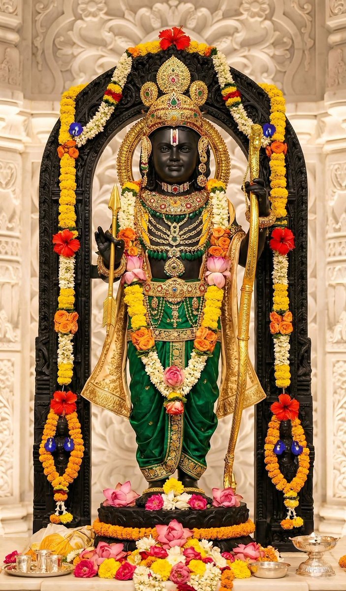 Vijay_Gautamm's tweet photo. 🙏 राम रामेति यो ब्रूयात् स याति परमां गतिम्॥ 🚩
श्री राम नाम का स्मरण जीवन को पवित्रता, शांति और सकारात्मक ऊर्जा से भर देता है। 🌸
आपका दिन मंगलमय हो, प्रभु श्रीराम की कृपा सदैव बनी रहे। 🙏✨
जय श्री राम 🚩
#GoodMorningWednesday ☀️ #जयश्रीराम https://t.co/V5i5xD6ny7