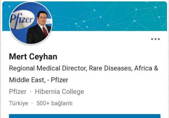 Murat51761's tweet photo. Bugün size çok ilginç bir aileden bahsedeceğim. Sabah-akşam demeden bizi sözde bilgilendirmek (korkutmak) için kanal kanal dolaşan Mehmet Ceyhan ve oğlu Mert Ceyhan.

Oğlu Mert Ceyhan Pfizer'ın Afrika&Ortadoğu Direktörü. Aynı zaman da Aşı çalışma grubununda üyesi. Hatta Pfizer'in geçtiğimiz Eylül ayında yaptığı bir yarışmanın bilim kurulu üyesi idi Mehmet Ceyhan. 

Bu yarışmanın jüri üyelerinden ikisi de hem aşı çalışma grubu üyesi hem de şu an hali hazırda Bilim kurulu üyesi.  Levent Akın ve Serhat Ünal.

Peki bu Mert Ceyhan ne satıyor ya da satmak istiyor bize. Şu an korona tedavisi için verilen ilaçlardan birinin üreticisi Pfizer firması. Bu ceyhan ailesi hani şu bozuk aşıları bize satan aile. 

Ayrıca Pfizer Alman BioNTech Firmasına yaptırdığı GENETİK DEĞİŞTİRİCİ RNA Aşısının sahibi. Hani şu Türklerin kobay olarak kullanılacağı aşı var ya O AŞI işte. 

Şimdi asıl soruya gelelim. Halkı sürekli korkutan sözde Bilim insanı doktor Mehmet Ceyhan ise, Pfizer'in üreteceği aşıyı ülkemize kim pazarlayacak ?
https://t.co/Jbaa9aV8es