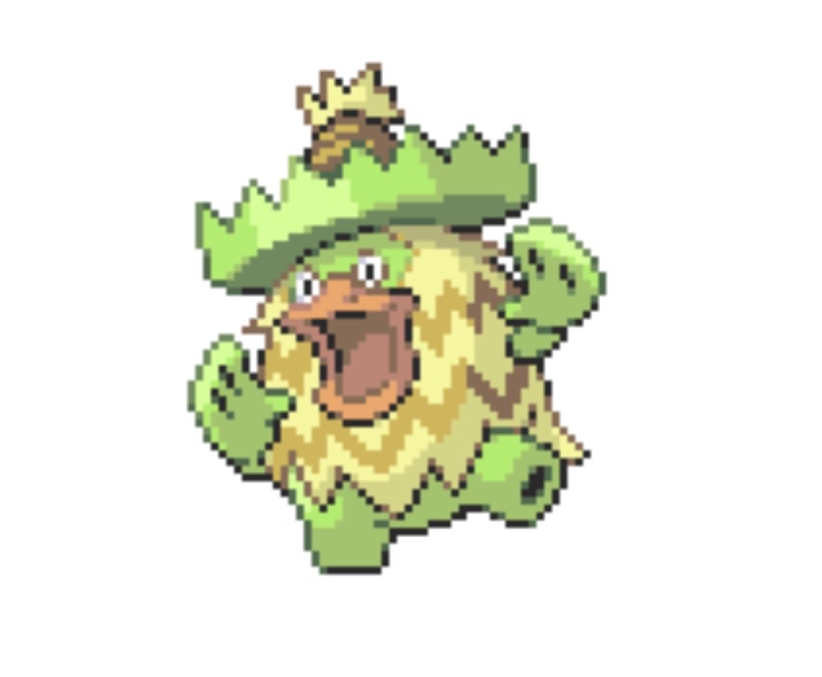 Threetreetree3's tweet photo. 今日の草ポケモン

No.272
ルンパッパ
タイプ:みず／くさ

進化で陰キャから陽キャへ

「みずのいし」を使ってルンパッパに進化した瞬間、それまでの暗さをすべて吹き飛ばしたようなラテン系の超陽キャへと豹変するみたいです。

#ポケモン
#草ポケモン
#草統一パーティ https://t.co/G9yYC4hfqp