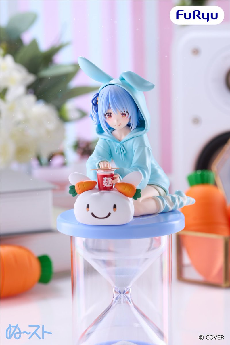 figsoku's tweet photo. 【ホロライブ】ぬーどるストッパーフィギュアプラス「兎田ぺこらー」プライズフィギュア

【彩色原型公開】
https://t.co/i9rmmmMlVN
#フリュー #ホロライブ #ぬーどるストッパーフィギュア https://t.co/ytQhv19YmU