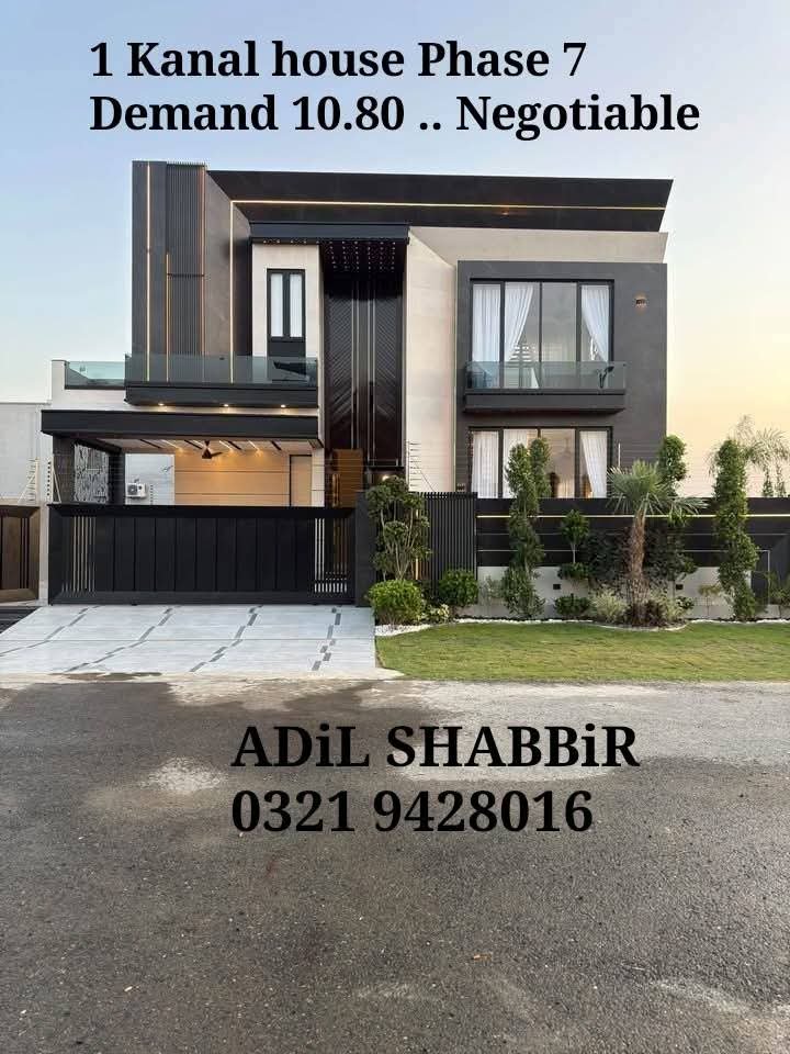 AdilShabbitrmx's tweet photo. 🏡✨ 1 KANAL LUXURY HOUSE FOR SALE ✨🏡
📍 Location: DHA Phase 7, Lahore

💰 Demand: PKR 10.80 Crore 🤝 ✅ Price Negotiable

🏢 ADiL Real Estate &amp; Builders 📱 0321 9428016

#DHALahore #DHAPhase7 #HouseForSale #1KanalHouse #LuxuryProperty #LahoreRealEstate #PropertyForSale #RealEs https://t.co/T4Td3uXLB3