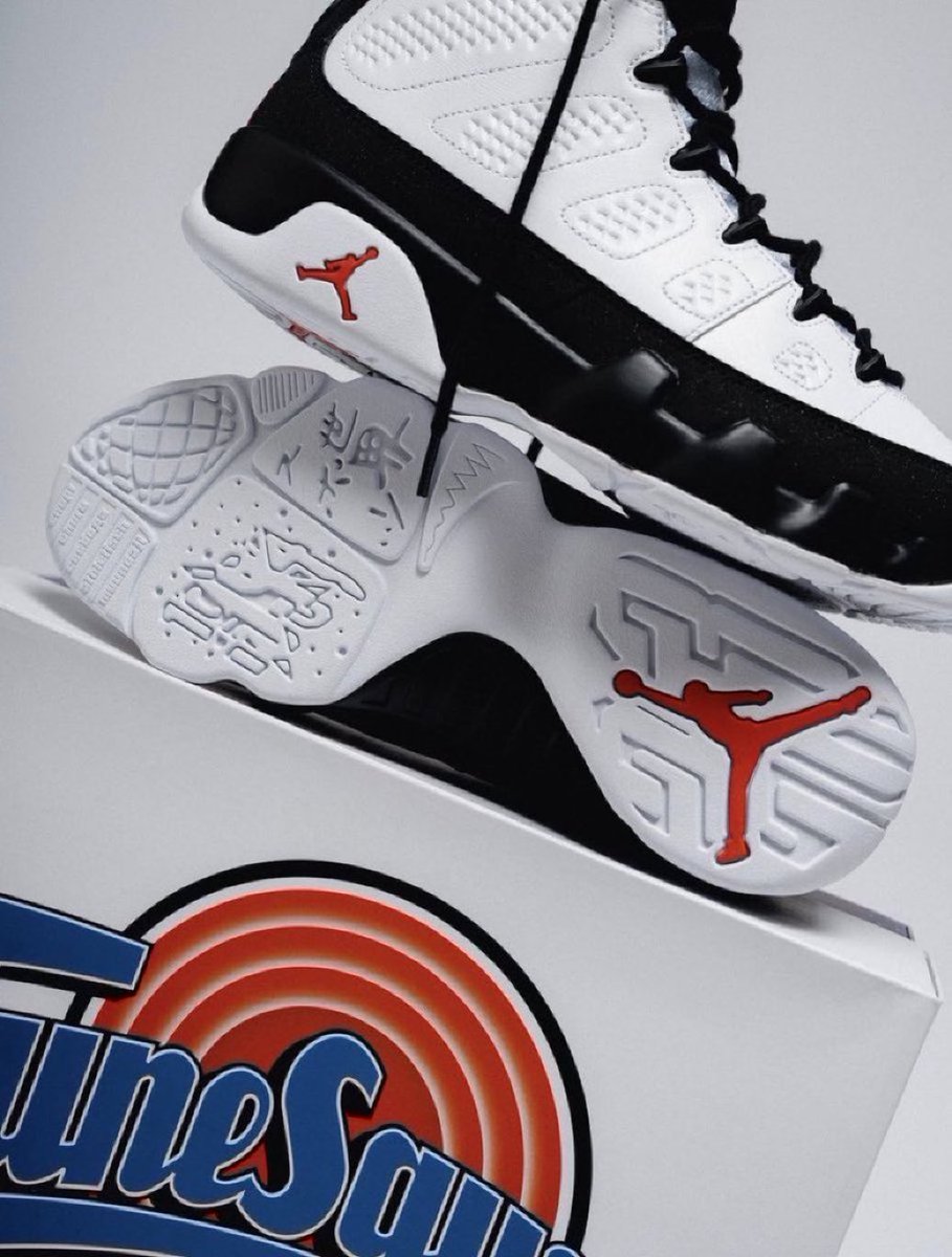 snkr_twitr's tweet photo. AD: Jordan Retro 9 OG 'Space Jam' 

Footlocker https://t.co/fYMlBvbpWZ

Champs https://t.co/ke35cMxFC4

Finishline https://t.co/QLkocOkobA

JDsports https://t.co/ORlvOrf8Nt https://t.co/oMGjpDnLvE