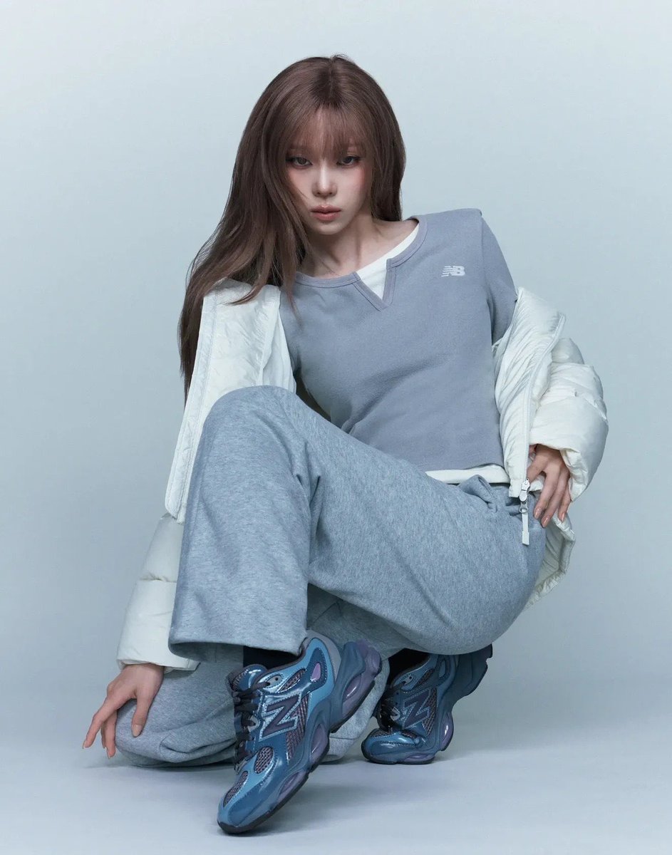 wntrult's tweet photo. aespa WINTER in new photos for New Balance. https://t.co/I2G7gjN5xD