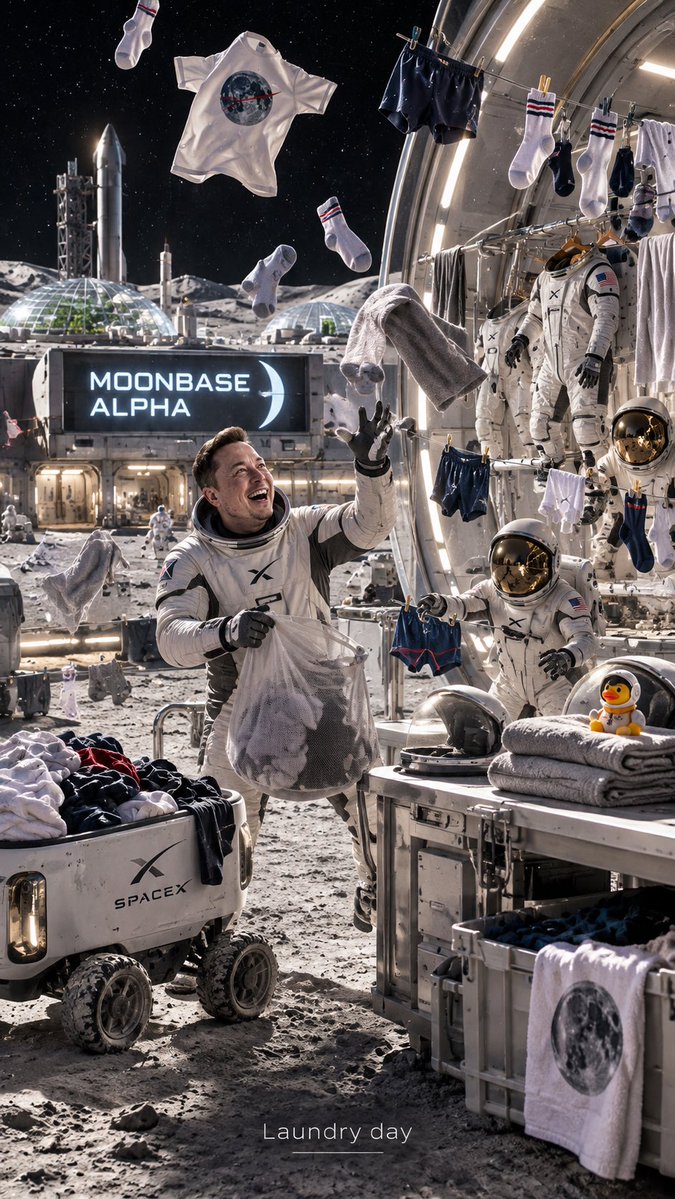 Moonbase__Alpha's tweet photo. @elonmusk @firesidealpha Moonbase Alpha is where it’s all happening https://t.co/cqzanVXb2Z