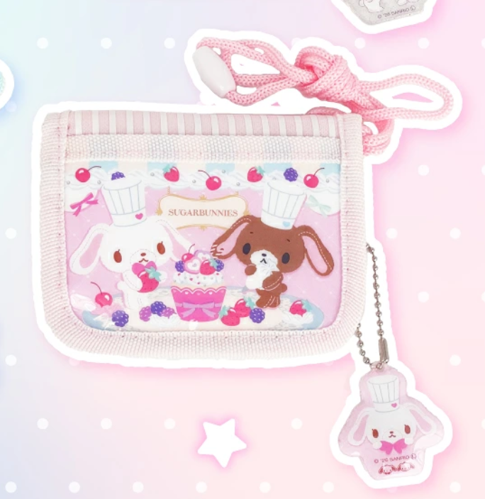 shugabani_info's tweet photo. 【新商品情報】

サンリオキャラクターズ「RFウォレット」に新柄が登場✨

首からかけられるネックコード付きのお財布💕
シュガーバニーズもラインナップ🐰🤍🤎

💰1,595円
📅10月下旬
🛒予約：https://t.co/7BkYgJyVDT　#pr

#シュガーバニーズ #サンリオキャラクターズ https://t.co/yV56zasvvo