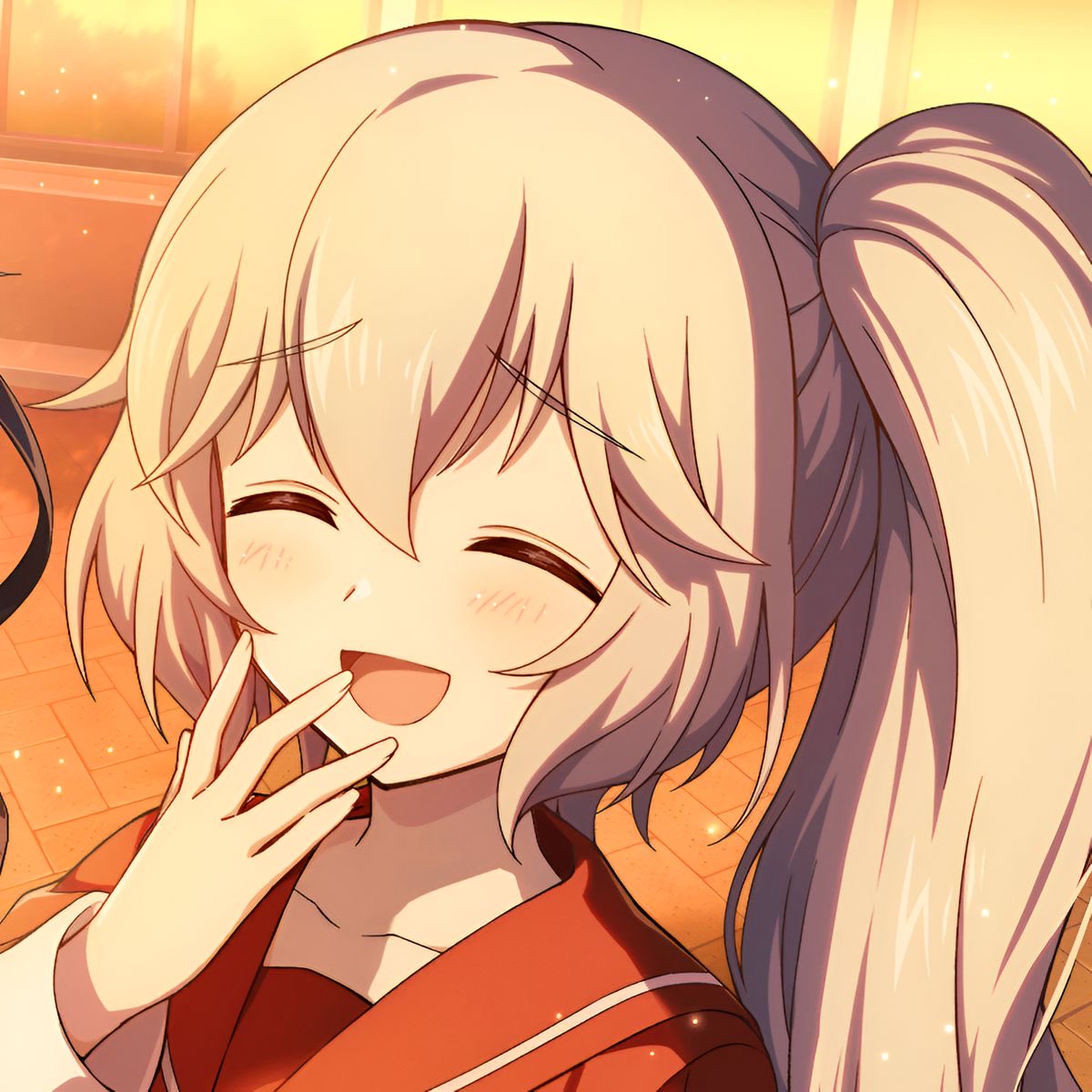 0R4CLE_RAY's tweet photo. ▸▸  " Oh ! It's you , Kirika . It feels nice to see you again . "  ◂◂ https://t.co/GhX2bsTFWf
