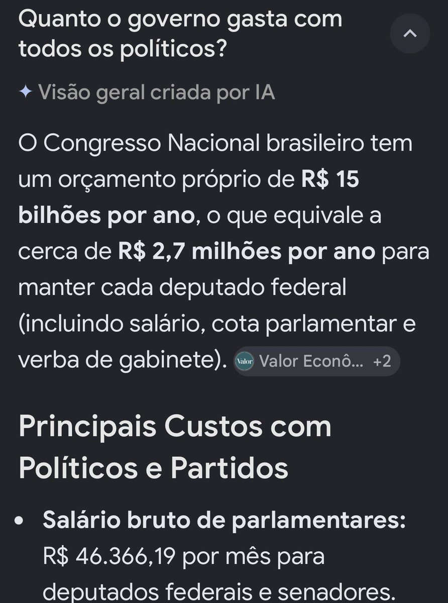 GUILHERMATHEU's tweet photo. @YagoAlb79489773 @Riddikullo @kimjenniechenel @liroumozy só dar uma pesquisada amigo, o salário do deputado é “x” , mas e oque eles tem de cota parlamentar e verba de gabinete? esquece nao kk https://t.co/n2WeGCrNRQ