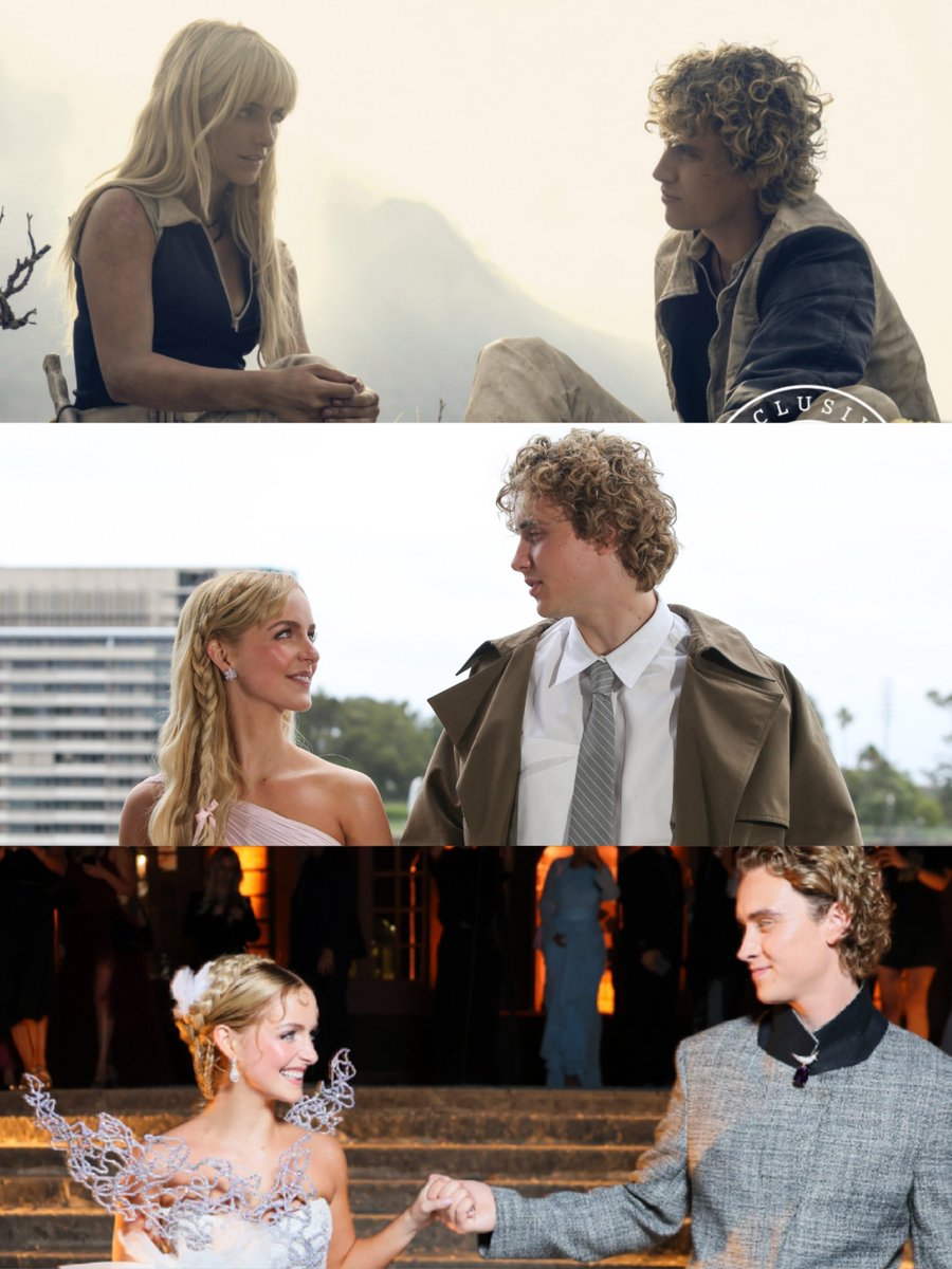 eternalroseanne's tweet photo. in another life, maysilee donner wins the 50th hunger games alongside haymitch abernathy, and they’re now doing their victory tour together 💔 https://t.co/IrndIJI3cu