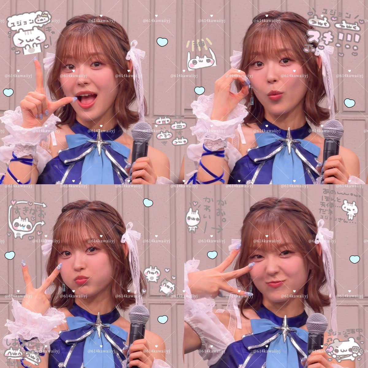 614kawaiiyj's tweet photo. どうしてユジョンちゃんはこんなにも私の心をときめかせてくれるの😭💙ユジョンちゃんにLOVEポーズしてもらえたの、本当に幸せすぎるт т💙 こんなに可愛いLOVEポーズをしてくれるユジョンちゃんが愛おしすぎて、写真を見るたびに幸せが止まらないよ😭💙
#LIGHTSUM #ライトサム
#LIGHTSUM_Reidol
#Doshite #どうして
