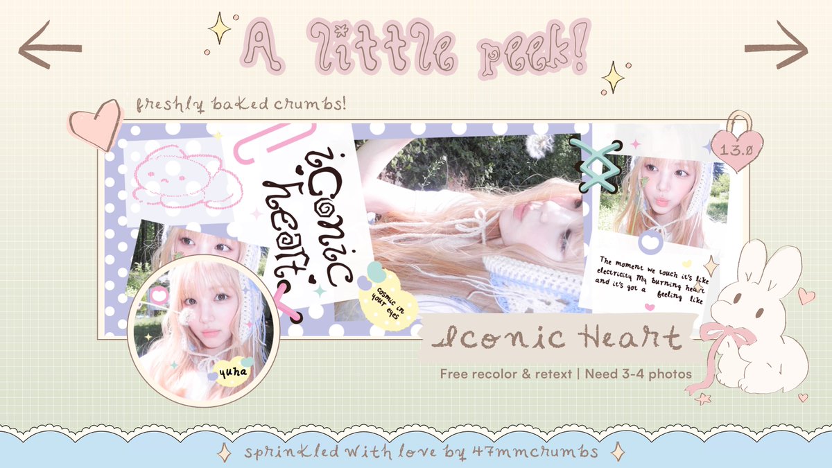 47mmcrumbs's tweet photo. any interactions appreciated! ♥︎

hai, aku mau OPTIP untuk anak baru aku “ICONIC HEART” yang baru aku adopsi dari kakak @.hueevanly :3 khusus optip kali ini free recolor &amp; retext. yang mau jajan boleh reply dibawah atau chat aku by DM/Telegram yaa! #zonauang https://t.co/pdsHbqs5yc